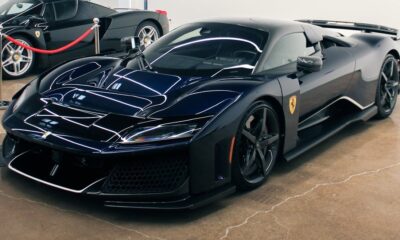 First Ferrari F80 arrives in Dallas, Texas with a wild exterior finish