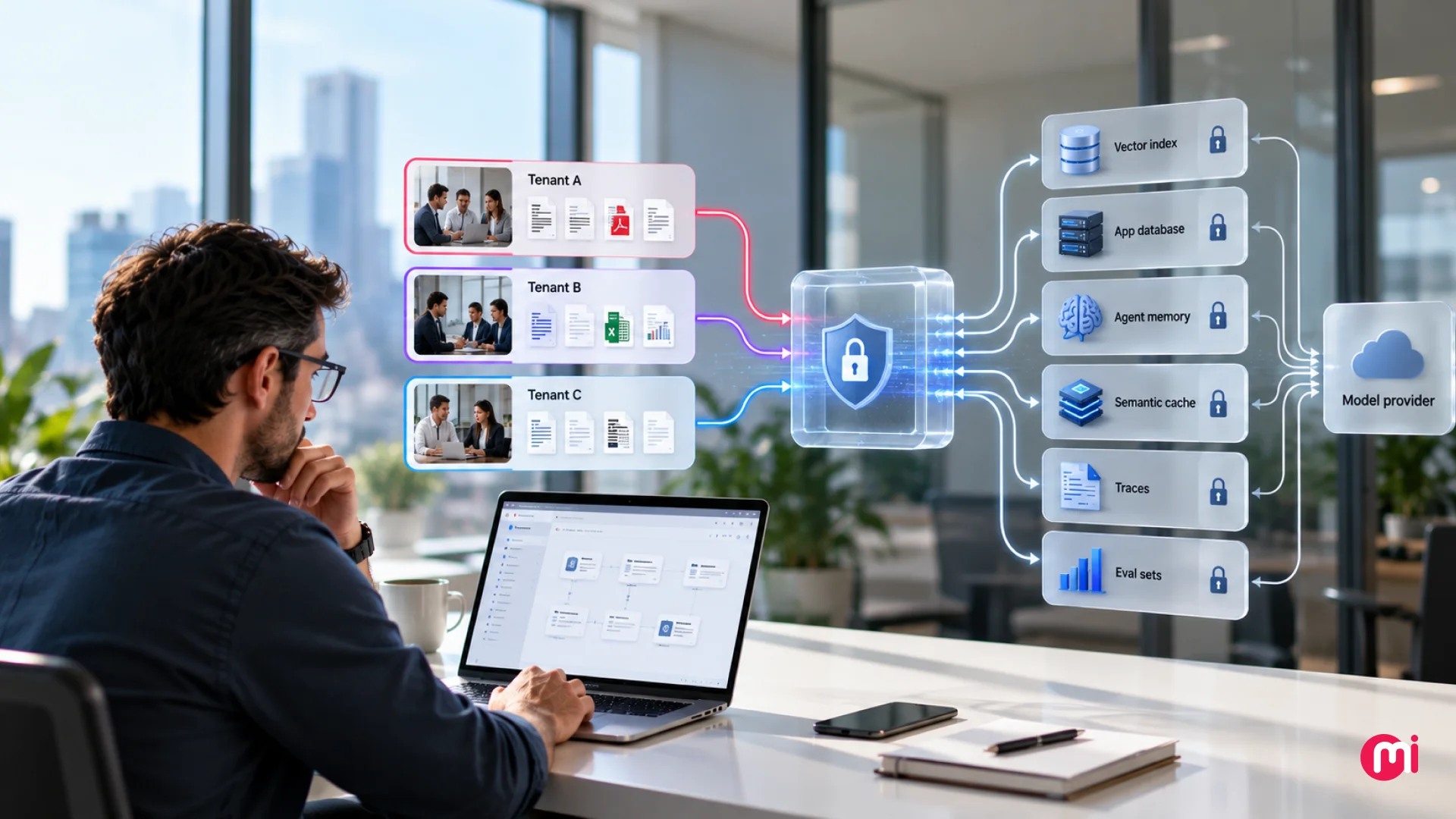 multi tenant rag in saas