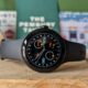 Pixel Watch 2 smartwatch on a shelf