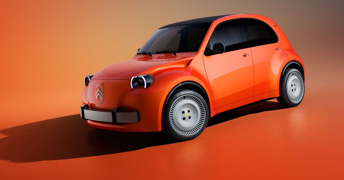 Citroen 2CV revived as budget EV steeped in nostalgia