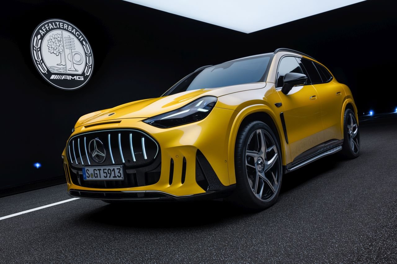 First-ever electric Mercedes-AMG GT SUV debuts with a 1153 hp tri-motor setup