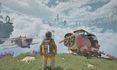 Airborne open world Atmosfar gets an early access release date and a trailer full of flying islands, cloud cruisers and sky taxis