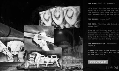 A Line Held Tight is a charcoal visual novel about a miner's strike in the 32nd century and choosing your relationships wisely