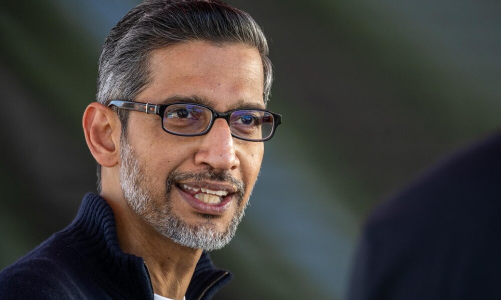 Trump says Sundar Pichai talked him out of renaming the Atlantic Ocean