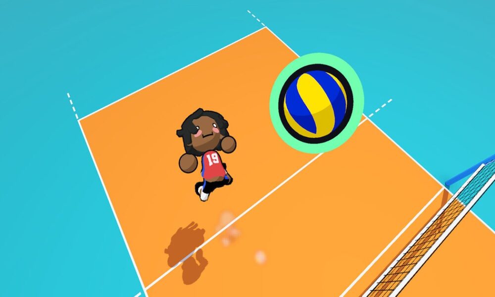 I have seen the future of sports games and it is called just volleyball