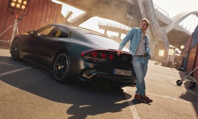 Brad Pitt joins Mercedes-AMG's new campaign for GT 4-Door Coupe