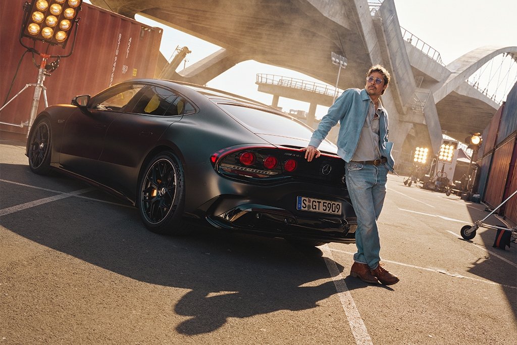 Brad Pitt joins Mercedes-AMG's new campaign for GT 4-Door Coupe