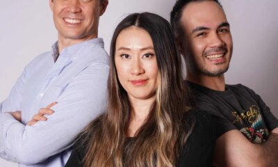 TypeSafe AI co-founders Erik Gafni, Sasha Sheng, and Diogo Almeida.