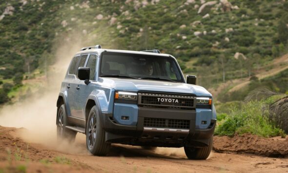 Toyota recalls over 100,000 Land Cruiser SUVs in the US