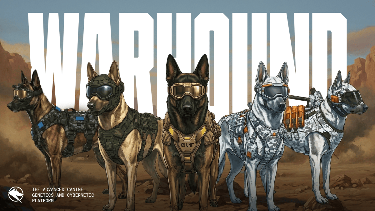Warhound raises $200M to engineer war dogs and arm them with Anduril gear